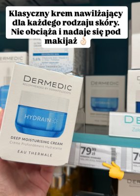 Krem nawilżający  Hydrain Deep Moisturising Cream promocja w Hebe