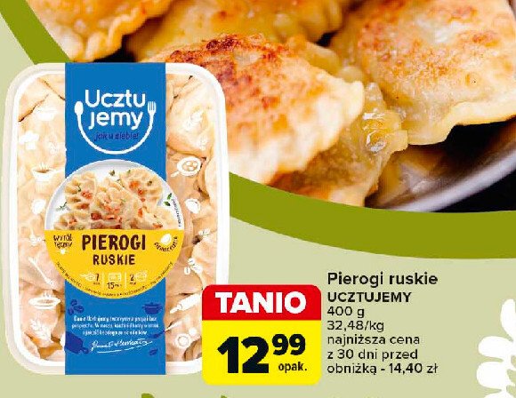 Pierogi ruskie Ucztujemy promocja w Carrefour