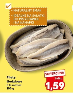 Filety śledziowe a la matias promocja w Kaufland