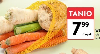 Włoszczyzna siatka promocja w Intermarche