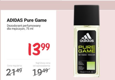 Dezodorant perfumowany Pure Game dla mężczyzn promocja w Rossmann