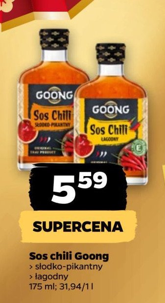 Sos chili słodko-pikantny Goong promocja