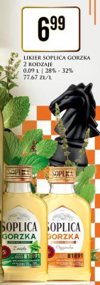 Likier Soplica Gorzka Oryginalna 0.09 L promocja w Dino