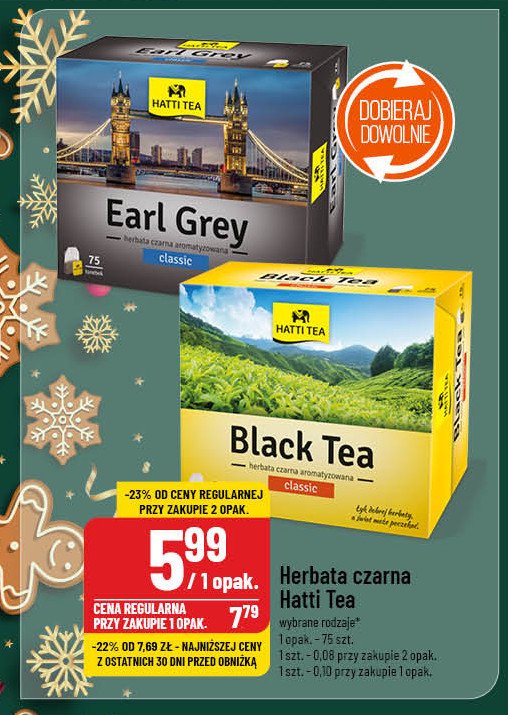 Herbata earl gray Hatti tea promocja w POLOmarket