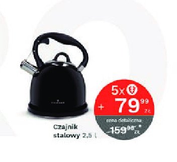 Czajnik nero 2.5 l Zwieger promocja w Stokrotka