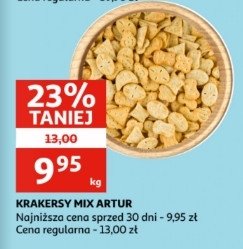 Krakersy mix Artur promocja