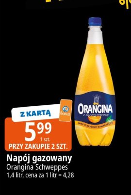 Napój gazowany Orangina Schweppes promocja w Leclerc