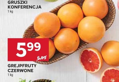 Grejpfruty promocja w Stokrotka