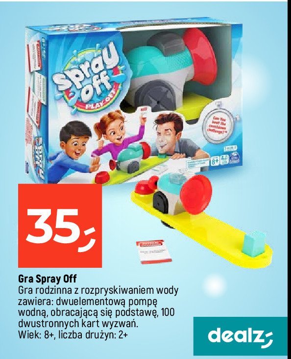 Gra spray off promocja