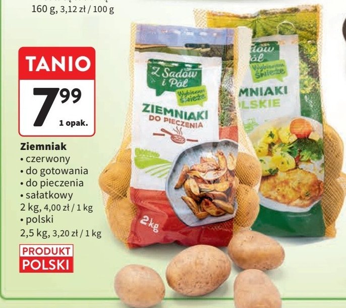 Ziemniaki do gotowania Z sadów i pól promocja