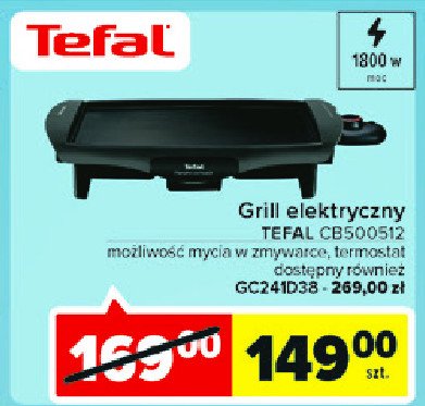 Grill elektryczny cb-5005 Tefal promocja