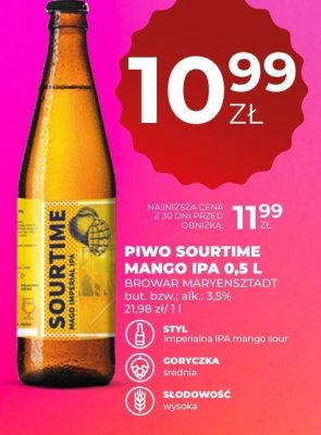 Piwo promocja w Duży Ben