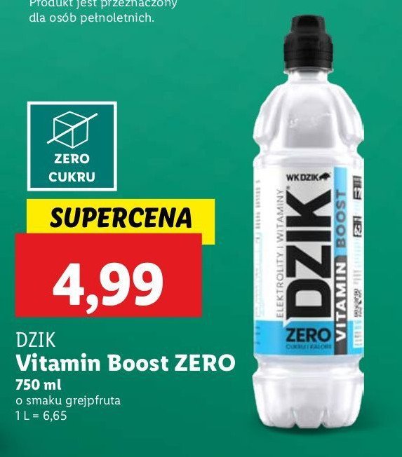 Nap贸j grejpfrutowy zero WK DZIK promocja