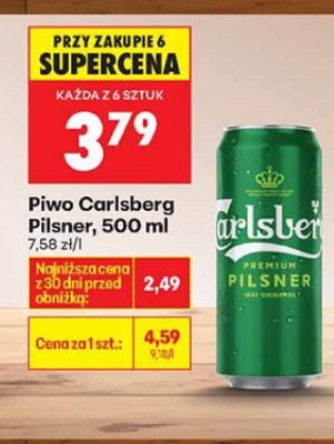 Piwo promocja w Biedronka