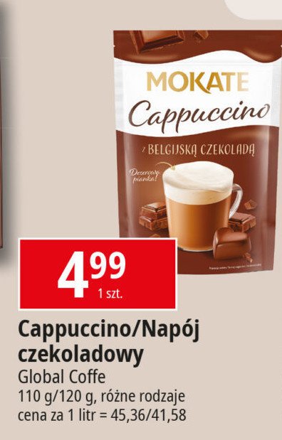 Nap贸j o smaku czekoladowym Mokate iced coffee promocja