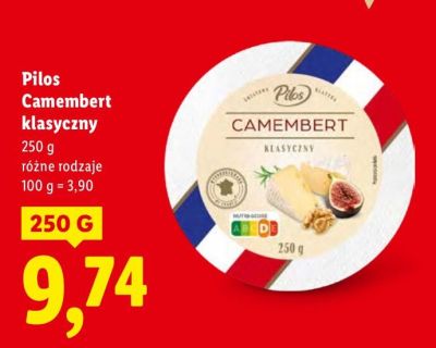Ser Camembert klasyczny promocja w Lidl
