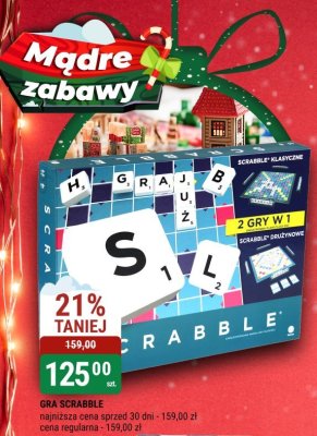 Gra Scrabble promocja w bi1