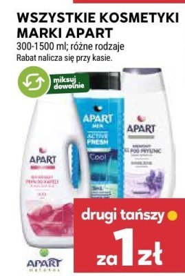 Wszystkie kosmetyki marki Apart promocja w Stokrotka
