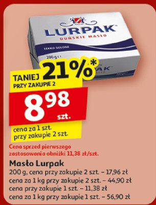 Masło promocja w Auchan