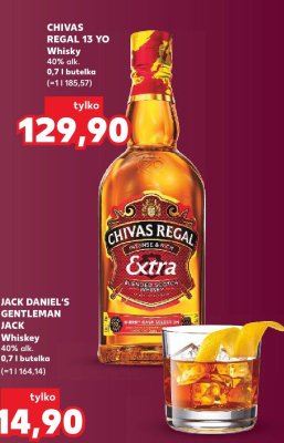 Whisky CHIVAS REGAL 13 YO promocja w Kaufland