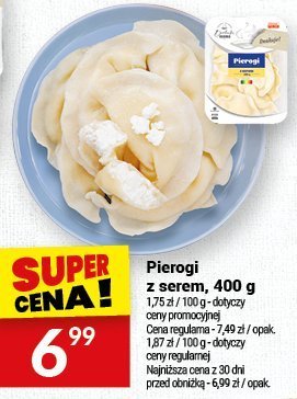Pierogi z serem, 400 g promocja w Twój Market