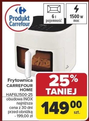 Frytownica CARREFOUR HOME HAFEL1500-25 promocja w Carrefour