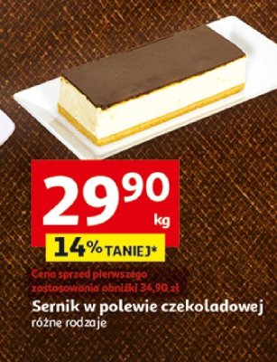 Sernik promocja w Auchan