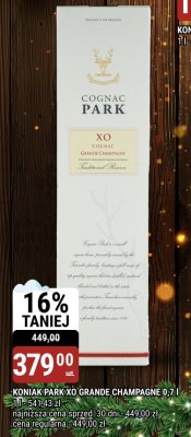 Koniak Park XO Grande Champagne 0,7l promocja w bi1