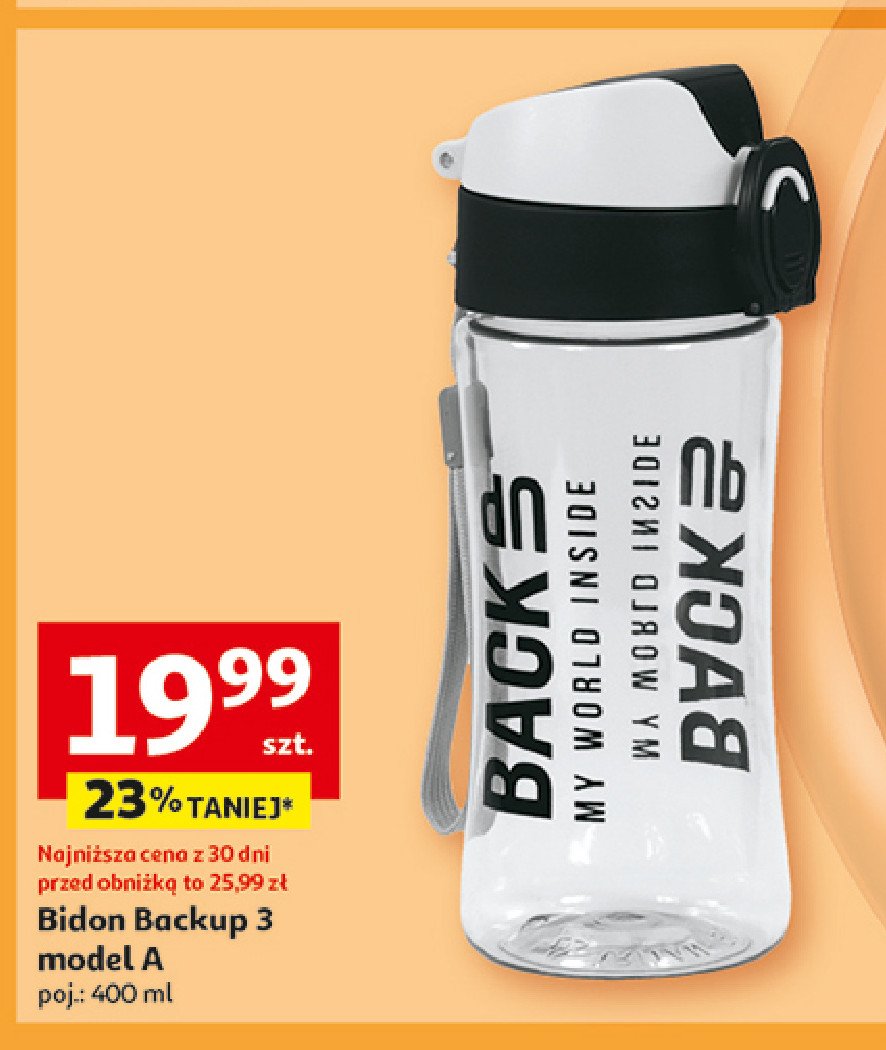 Bidon backup 3 400 ml promocja