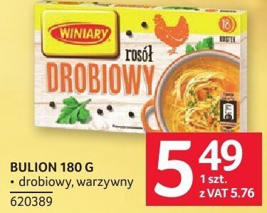 Bulion Winiary 180g promocja w Selgros