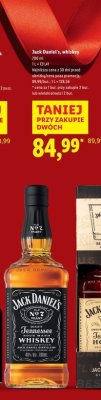 Whisky Jack Daniel's promocja w Lidl