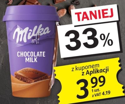 Napój mleczny MILKA 220 ml 831575 promocja w Selgros