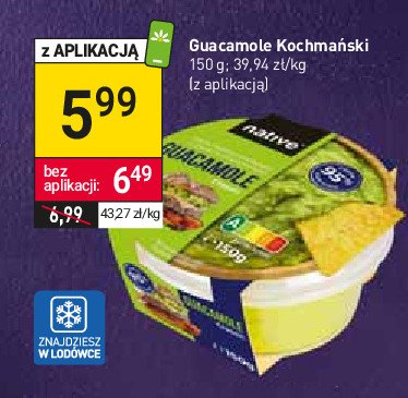 Guacamole avocado Native promocja