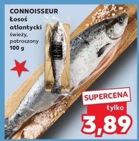 Łosoś atlantycki patroszony Connoisseur promocja w Kaufland