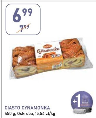 Ciasto cynamonka promocja w Stokrotka