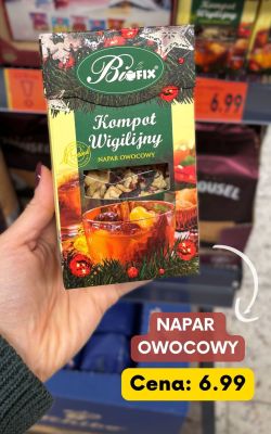 Kompot wigilijny Bi-FIX napar owocowy promocja w Kaufland