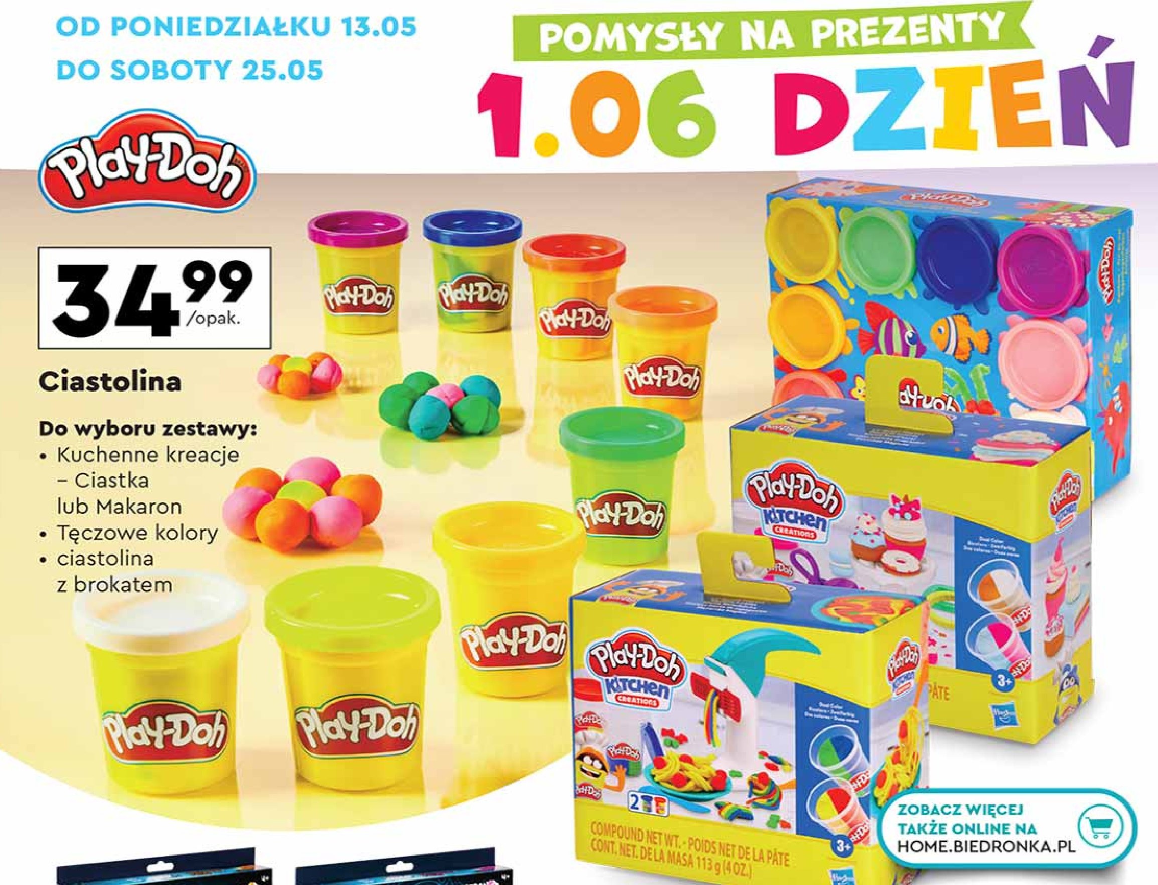 Ciastolina makaronowe szaleństwo Play-doh kitchen creations promocja