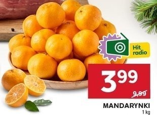 Mandarynki z liśćmi promocja w Stokrotka