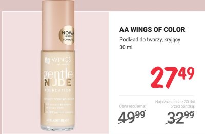 Podkład do twarzy kryjący 30 ml promocja w Rossmann