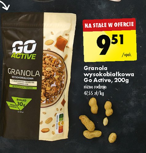 Granola proteinowa Go active promocja