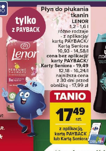 Płyn do płukania cherry blossom & sage Lenor promocja