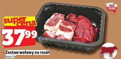 Zestaw wołowy na rosół promocja w TOPAZ