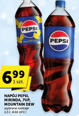 Napój 7up wybrane rodzaje 1.5 l promocja w Groszek