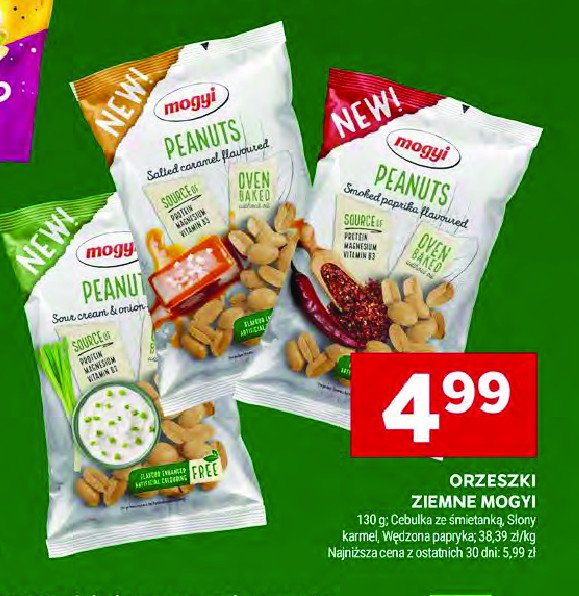 Orzeszki śmietanka z cebulką Mogyi promocja