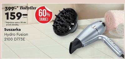 Suszarka BaByliss Hydro Fusion 2100 D773E promocja w Biedronka