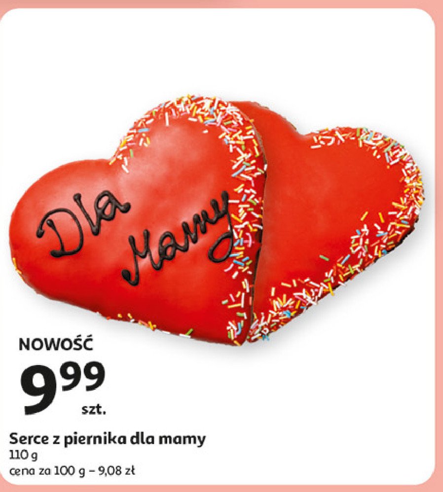 Serce z piernika dla mamy promocja