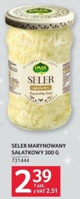 Seler marynowany sałatkowy 300 g promocja w Selgros