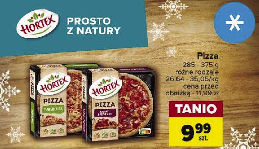 Pizza peperoni chorizo Hortex promocja