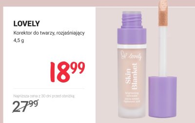 Korektor do twarzy Lovely rozjaśniający promocja w Rossmann