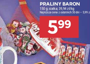 Czekoladki świąteczne Baron promocja